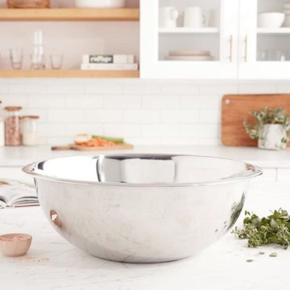 Deep Professional Stainless Steel Mixing Bowl