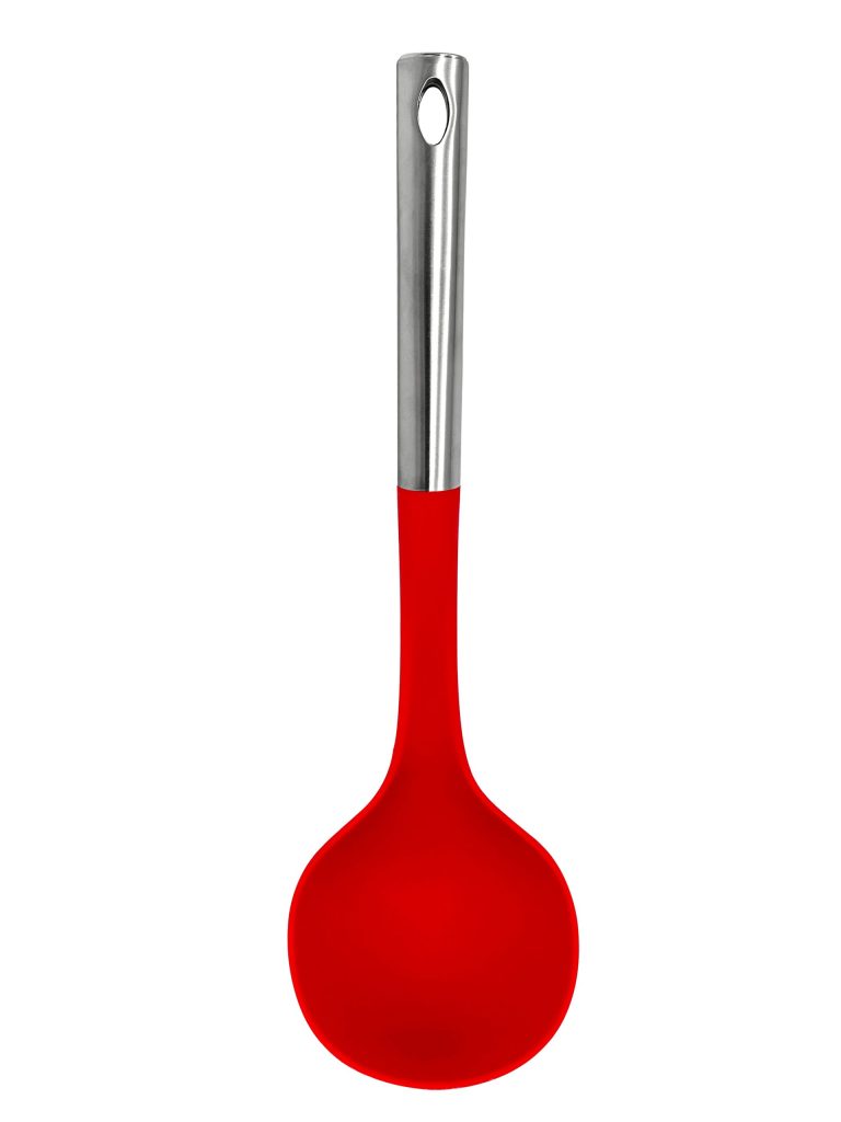 Millvado - Nylon Utensils, Soup Ladle, SS Handle, 13"