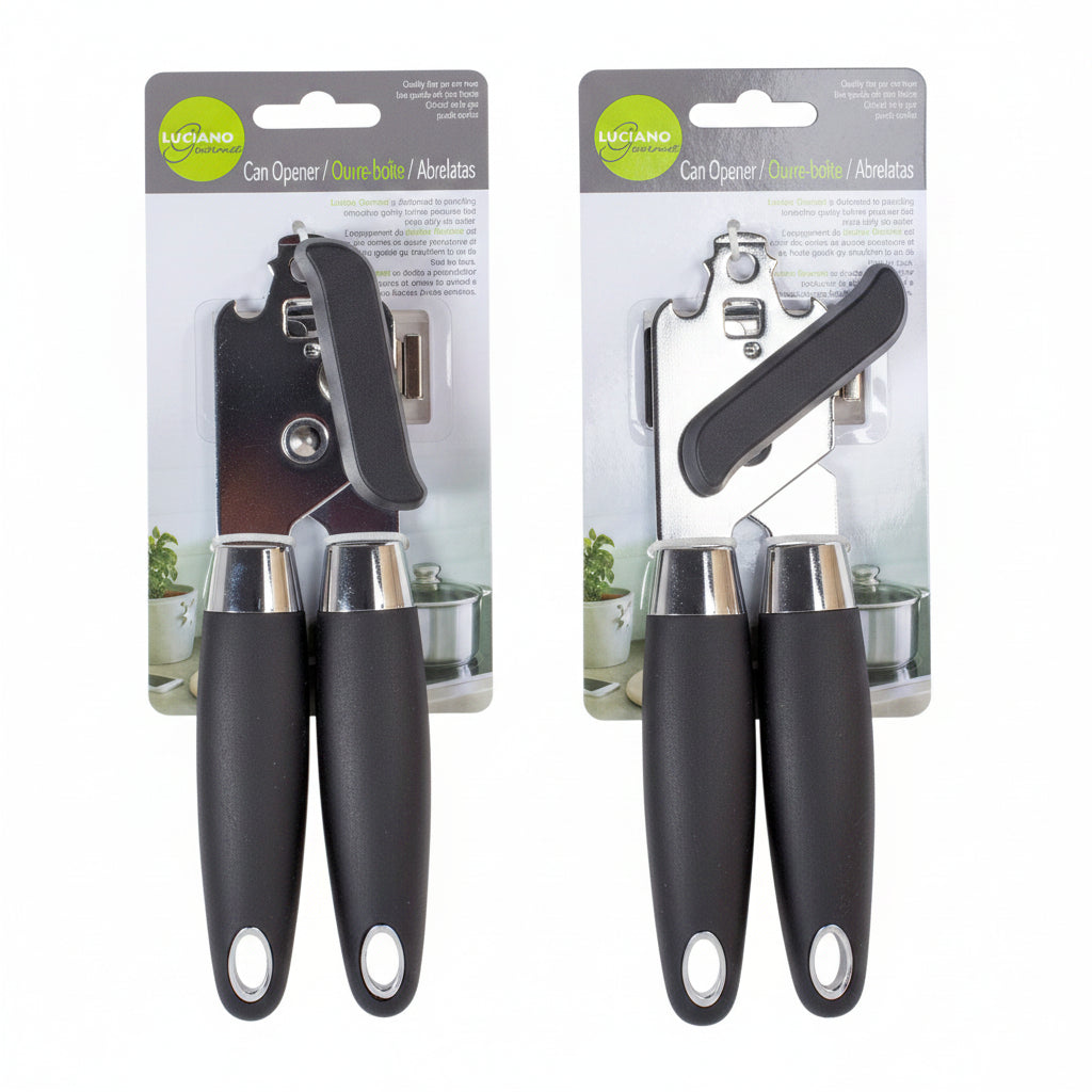L. Gourmet - Deluxe Can Opener, Red or Black