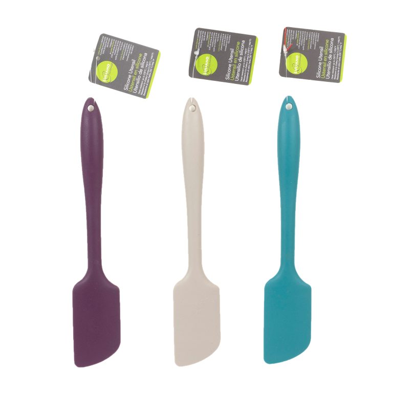 Luciano - Gourmet, Silicone Angled Spatula, Assorted Colors=1 Color