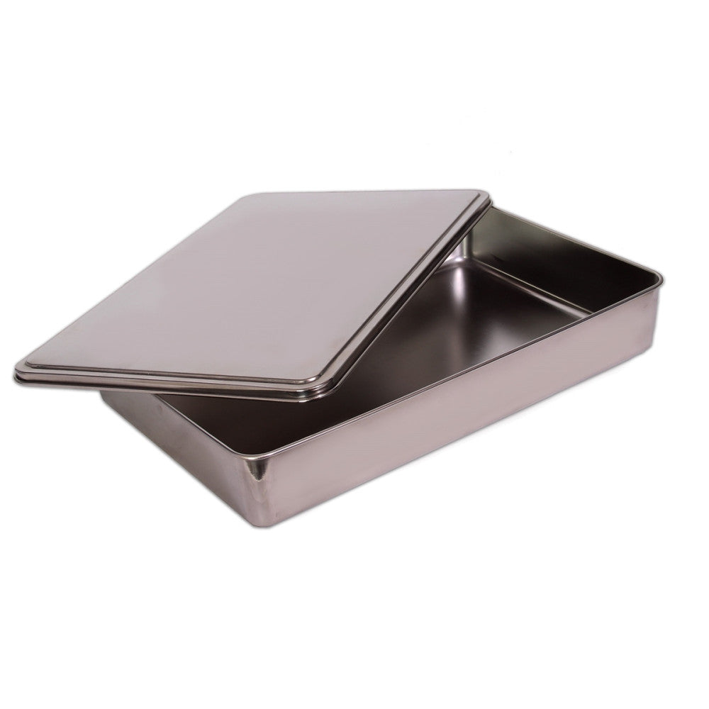 Stainless Steel Covered Cake Pan