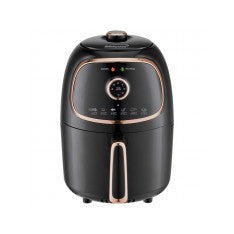 Brentwood 2-Quart 1,200-Watt Electric Air Fryer with Timer and Temperature Control (AF-202BKC) - Black/Copper