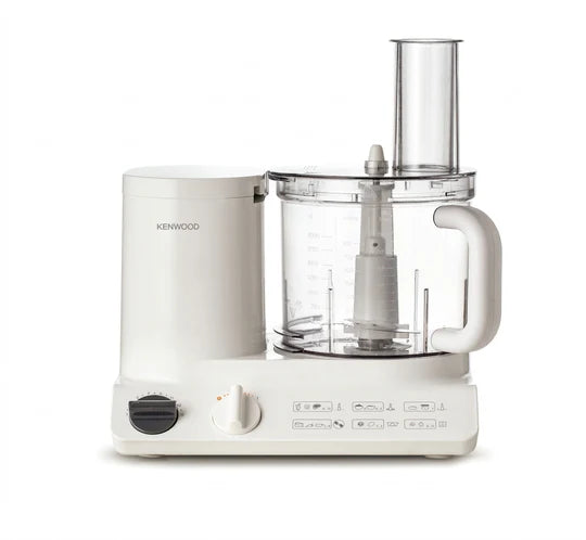 Kenwood [Replaces Braun FP3020] FDP10.3020 12-Cup Food Processor | Ultra-Quiet 10-in-1 European System with Traditional Kugel Blade & Citrus Juicer