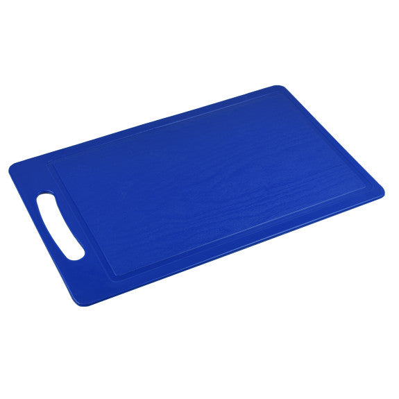 Large Plastic Cutting Board - Blue