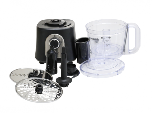 12-cup Food Processor with Kugel Disc - Black