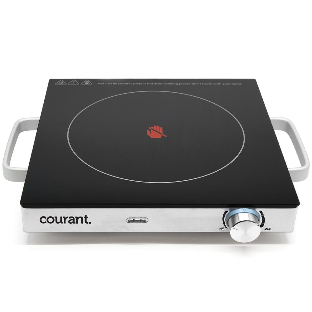 Ceramic Glass Cooktop - 1500W, Stainless Steel